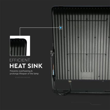 LED Naświetlacz LED/30W/230V 6400K IP65 czarny