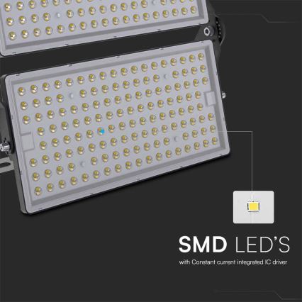 LED Naświetlacz LED/500W/230V 4000K IP65