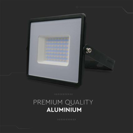 LED Naświetlacz LED/50W/230V 4000K IP65 czarne
