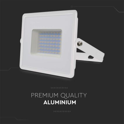 LED Naświetlacz LED/50W/230V 6500K IP65 biały