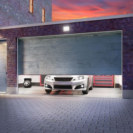 LED Naświetlacz LED/50W/230V IP65 3000/4000/6500K szary
