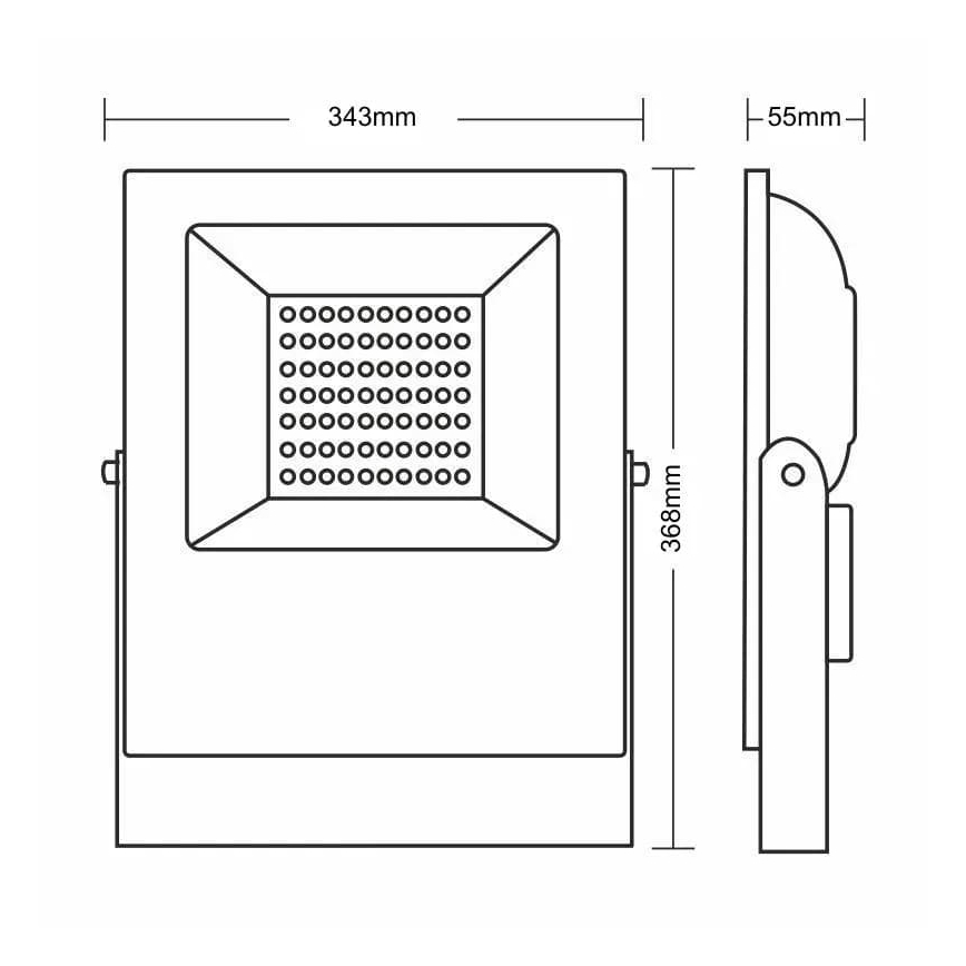 LED Naświetlacz PROFI PLUS LED/100W/230V 5000K IP66