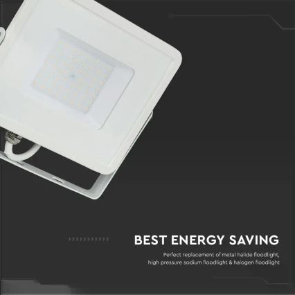LED Naświetlacz SAMSUNG CHIP LED/100W/230V 3000K IP65 biały