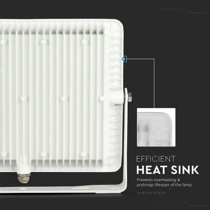 LED Naświetlacz SAMSUNG CHIP LED/100W/230V 3000K IP65 biały
