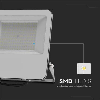 LED Naświetlacz SAMSUNG CHIP LED/100W/230V 4000K IP65 czarny