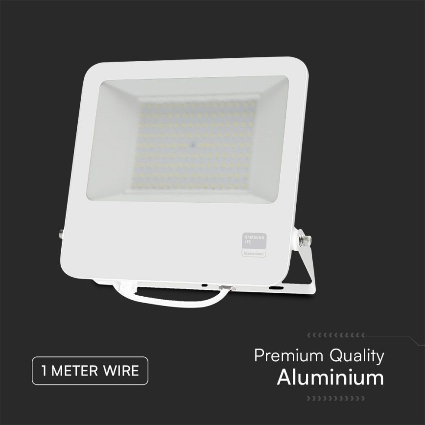 LED Naświetlacz SAMSUNG CHIP LED/100W/230V 6400K IP65 biały