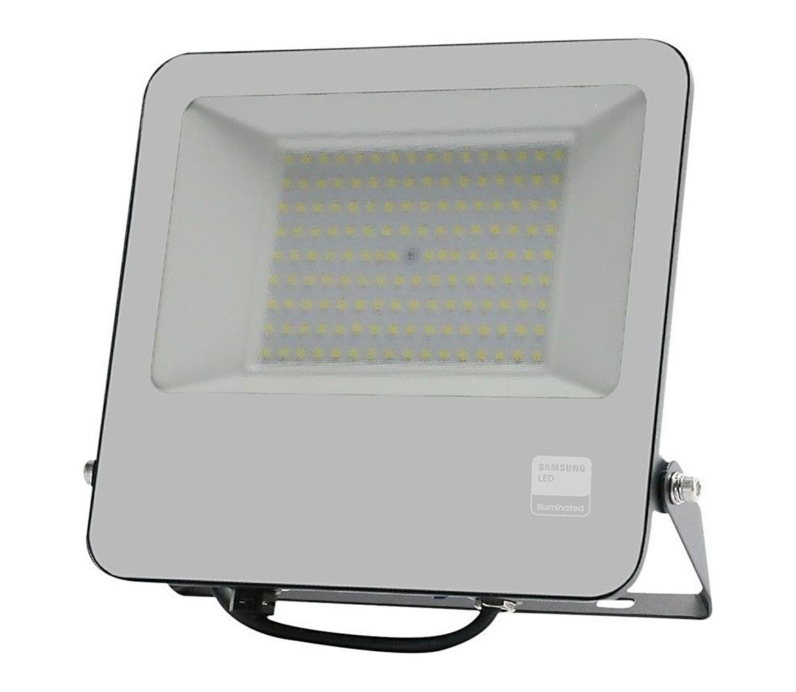 LED Naświetlacz SAMSUNG CHIP LED/100W/230V 6400K IP65 czarny