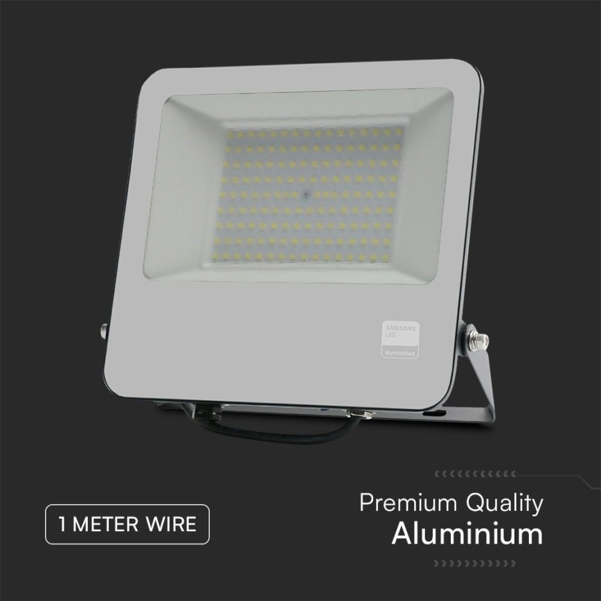 LED Naświetlacz SAMSUNG CHIP LED/100W/230V 6400K IP65 czarny