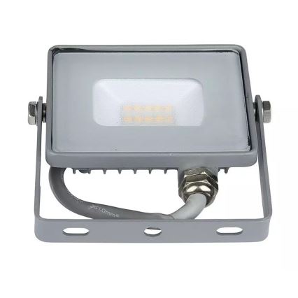 LED Naświetlacz SAMSUNG CHIP LED/10W/230V IP65 4000K szary