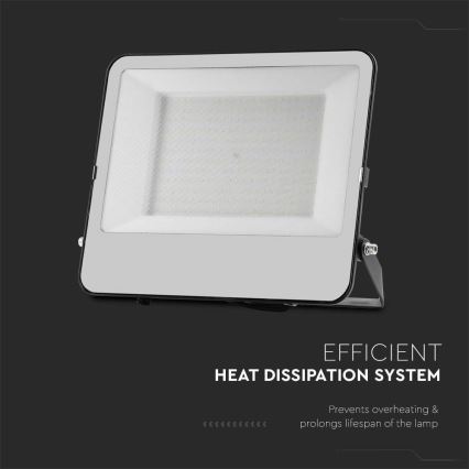 LED Naświetlacz SAMSUNG CHIP LED/200W/230V 4000K IP65 czarny