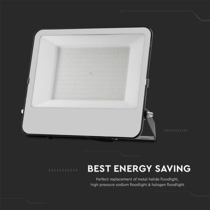 LED Naświetlacz SAMSUNG CHIP LED/200W/230V 4000K IP65 czarny