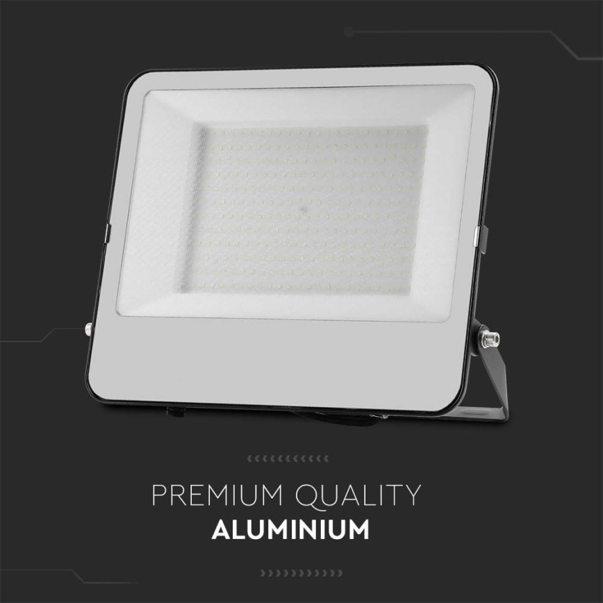 LED Naświetlacz SAMSUNG CHIP LED/200W/230V 4000K IP65 czarny