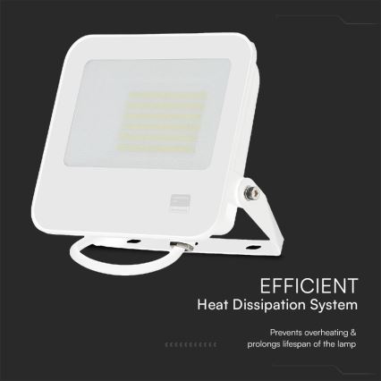 LED Naświetlacz SAMSUNG CHIP LED/50W/230V 6500K IP65 biały
