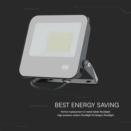 LED Naświetlacz SAMSUNG CHIP LED/50W/230V 6500K IP65 czarny