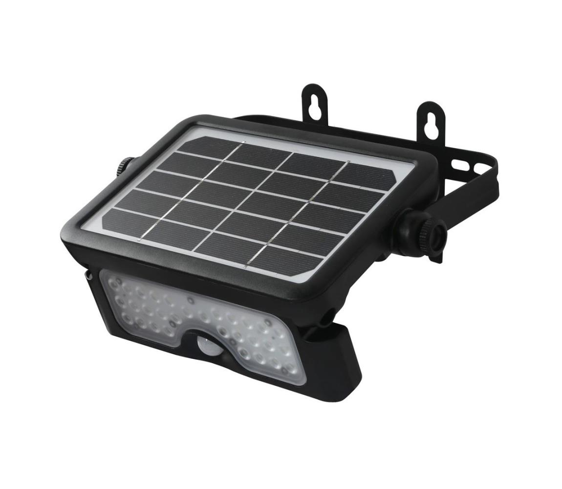 LED Naświetlacz solarny z czujnikiem EPAD LED/5W/3000 mAh 3,7V 4000K IP65