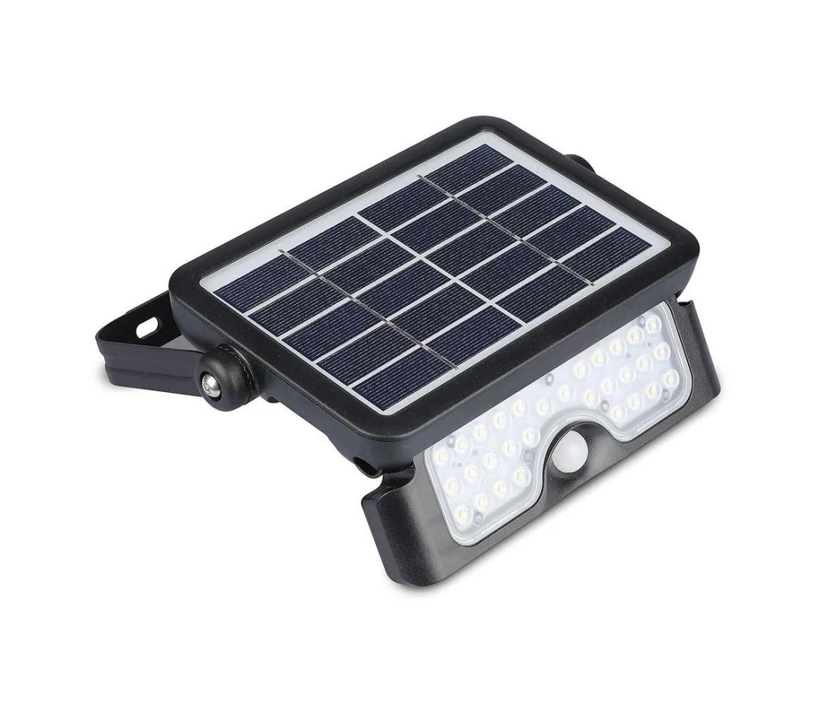 LED Naświetlacz solarny z czujnikiem LED/5W/3,7V IP65 4000K