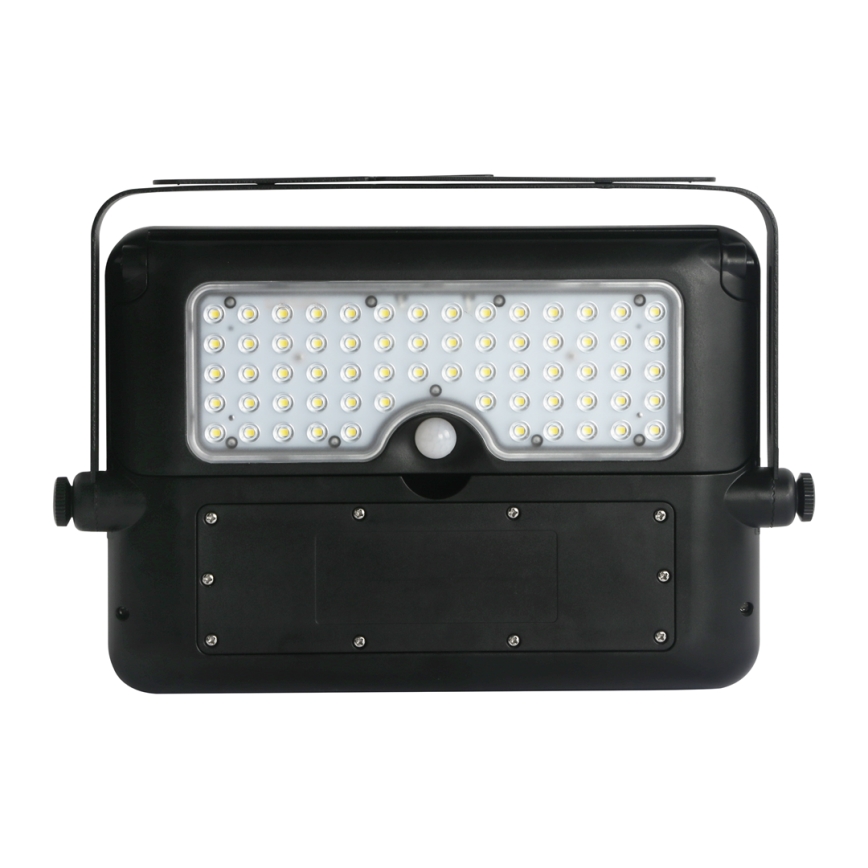 LED Naświetlacz solarny z czujnikiem ruchu i zmierzchu EPAD LED/10W/3000 mAh 7,4V 4000K IP65