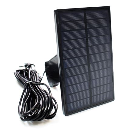 LED Naświetlacz solarny z czujnikiem ruchu i zmierzchu LED/30W/3,7V 2400 mAh IP47 + pilot zdalnego sterowania