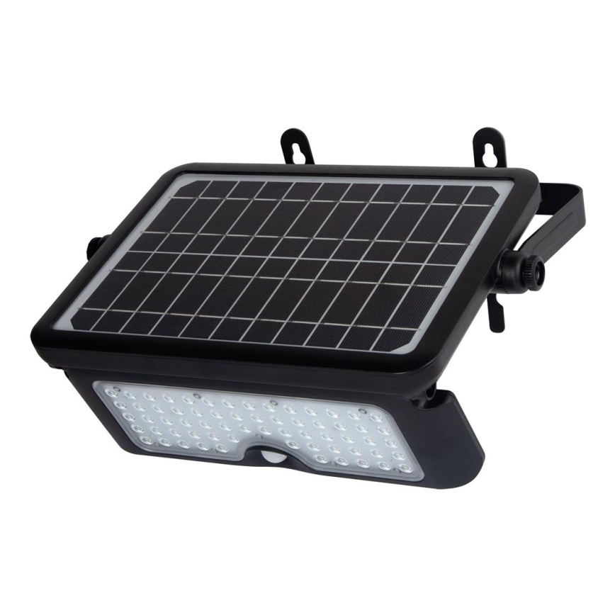 LED Naświetlacz solarny z czujnikiem ruchu i zmierzchu EPAD LED/10W/3000 mAh 7,4V 4000K IP65