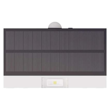 LED Naświetlacz solarny z czujnikiem ruchu LED/3,7V 1200mAh 4000K IP65 biały