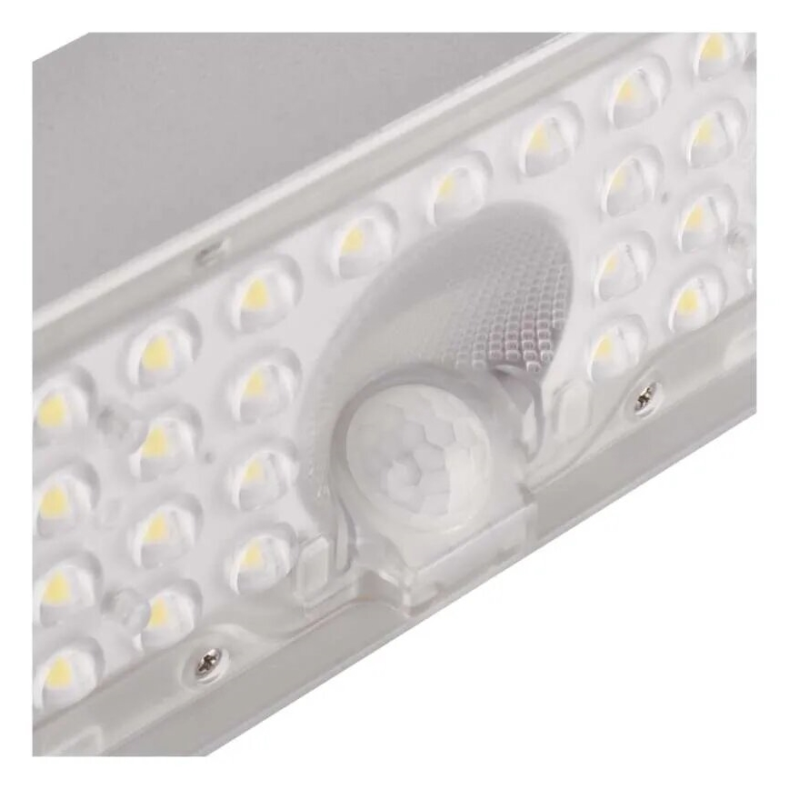 LED Naświetlacz solarny z czujnikiem ruchu LED/3,7V 3000mAh 4000K IP65 biały