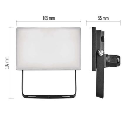 LED Naświetlacz TAMBO LED/10W/230V 4000K IP65