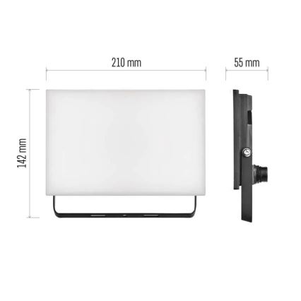 LED Naświetlacz TAMBO LED/50W/230V 4000K IP65