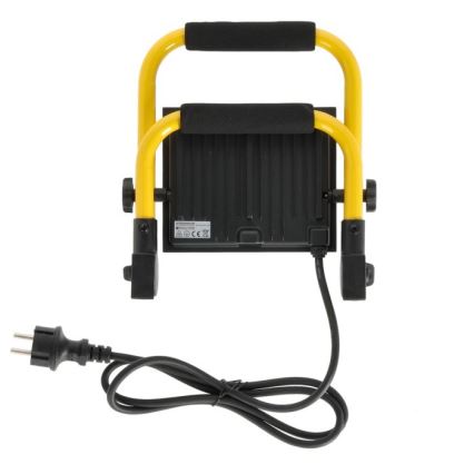 LED Naświetlacz TIGRA LED/50W/4000K IP54 czarny/żółty