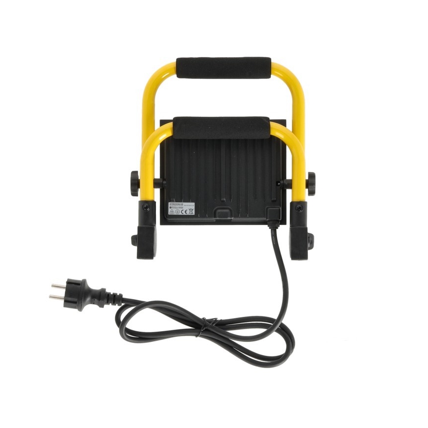 LED Naświetlacz TIGRA LED/50W/4000K IP54 czarny/żółty