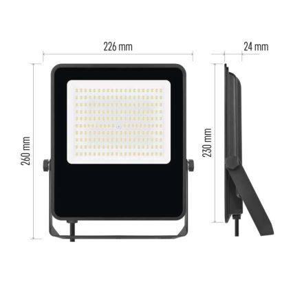 LED Naświetlacz VISIO LED/100W/230V 4000K IP65