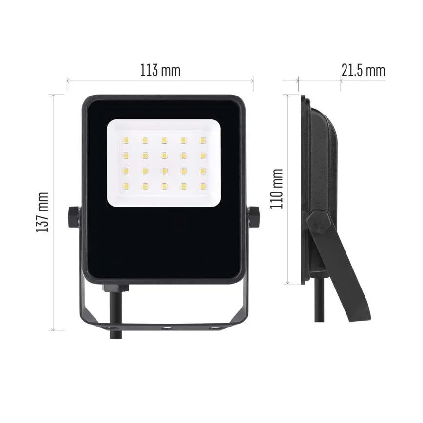 LED Naświetlacz VISIO LED/10W/230V 4000K IP65
