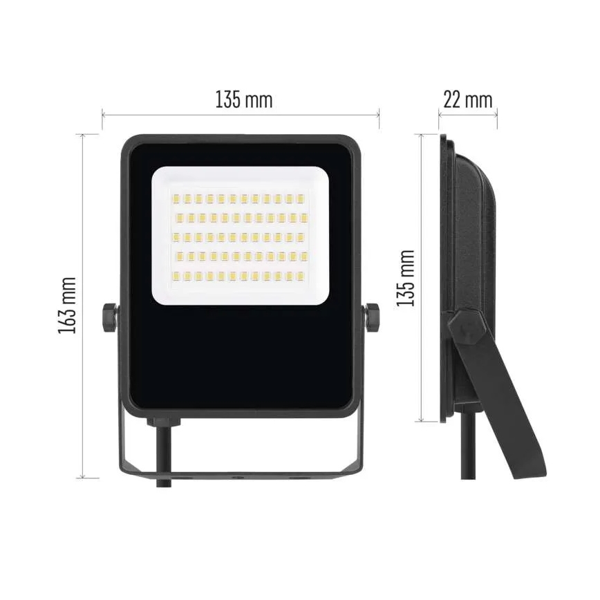 LED Naświetlacz VISIO LED/30W/230V 4000K IP65