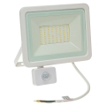 LED Naswietlacz zewnętrzny z czujnikiem NOCTIS LUX 2 LED/50W/230V 3000K IP44 biały