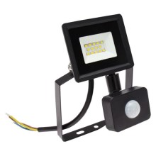 LED Naświetlacz zewnętrzny z czujnikiem NOCTIS LUX 3 LED/10W/230V 4000K IP44 czarny