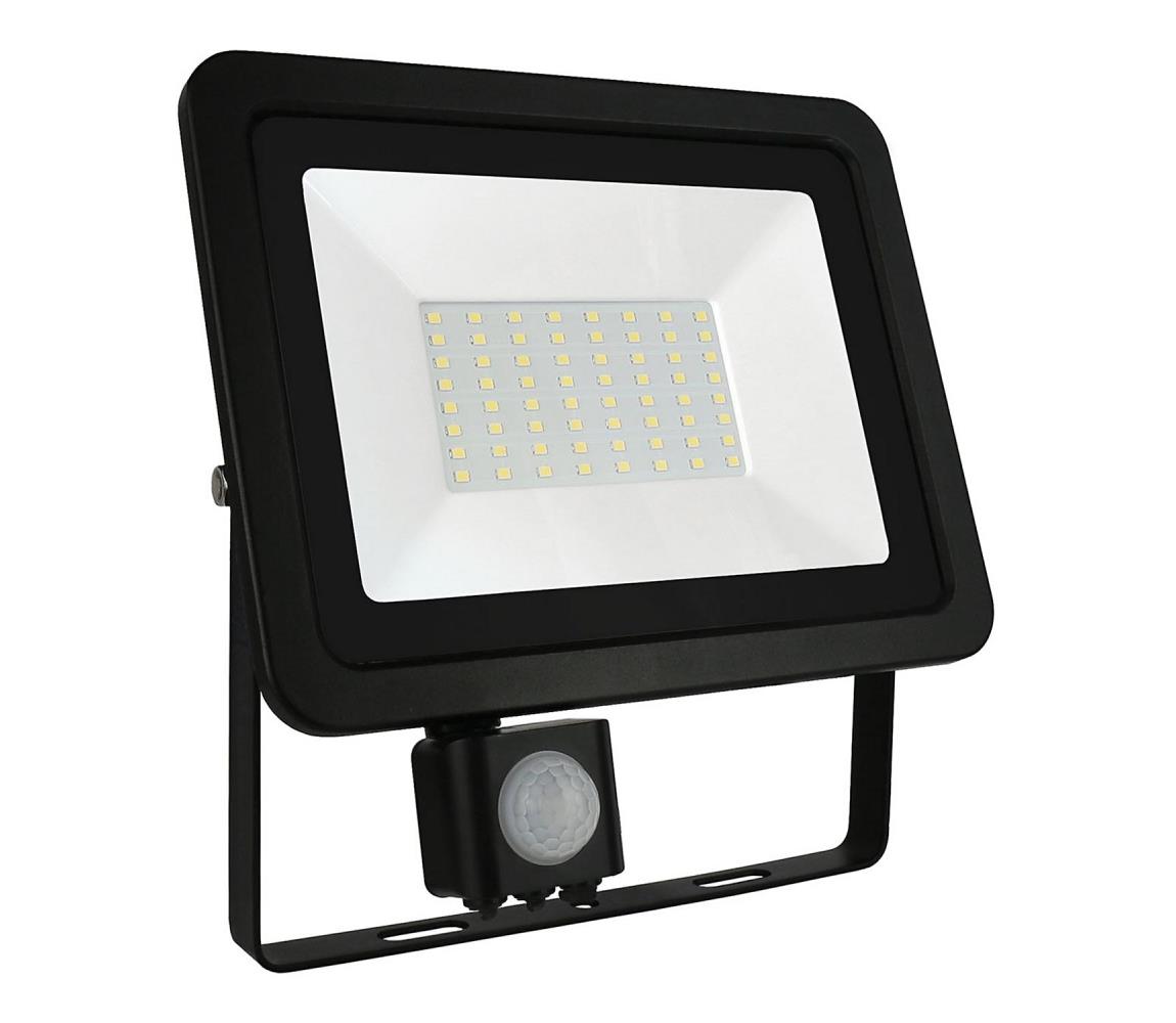 LED Naświetlacz zewnętrzny z czujnikiem NOCTIS LUX 3 LED/50W/230V 3000K IP44 czarny