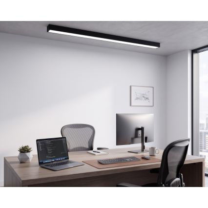 LED natynkowy/lampa wisząca na linkach LED/44W/230V 6000K 120 cm czarny