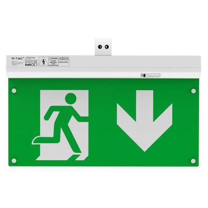 LED Oprawa awaryjna EMERGENCY EXIT LED/2,5W/230V 4w1 6000K