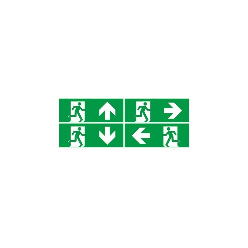 LED Oprawa awaryjna EMERGENCY EXIT LED/3W/230V 6400K IP65