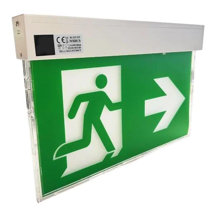 LED Oprawa awaryjna LED/2W/230V 6000K 1500 mAh