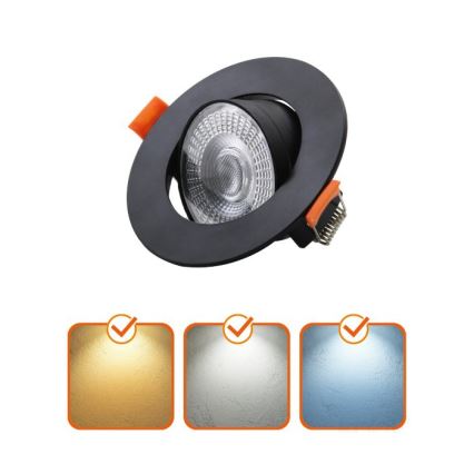 LED oprawa do podwieszanego sufitu BRINO LED/3/5/7W/230V 3000/4000/6500K czarna