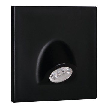 LED Oprawa orientacyjna MEFIS LED/0,7W/12V 4000 K czarna