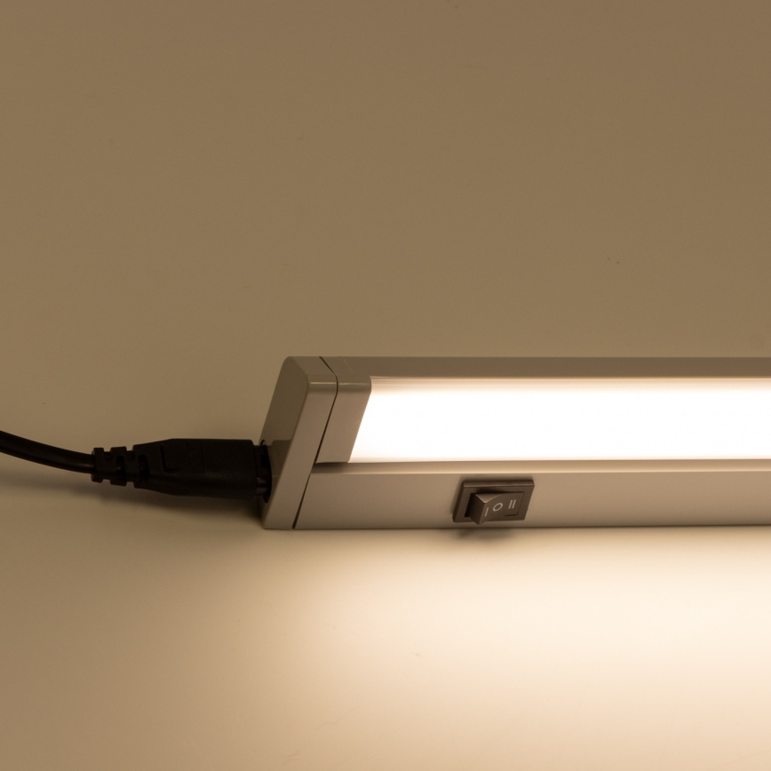 LED Oprawa podszafkowa LED/7,5W/230V 2700/4000K szara