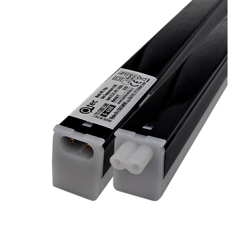 LED Oprawa podszafkowa TUBE LED/9W/230V 60 cm czarna