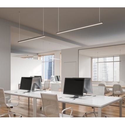 Oprawa sufitowa LED natynkowo-wisząca KOLINE LED/40W/230V 3000/4000/6500K 120 cm biała