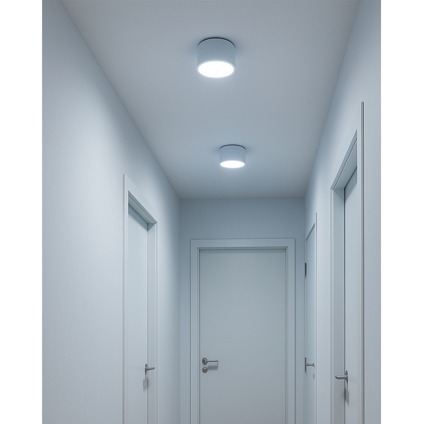 LED Oprawa punktowa LED/10W/230V 3000/4000/6400K śr. 12 cm biała