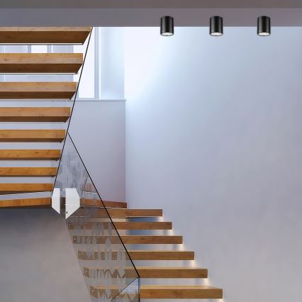 Oprawa punktowa LED TACO 1xE27/15W/230V czarna