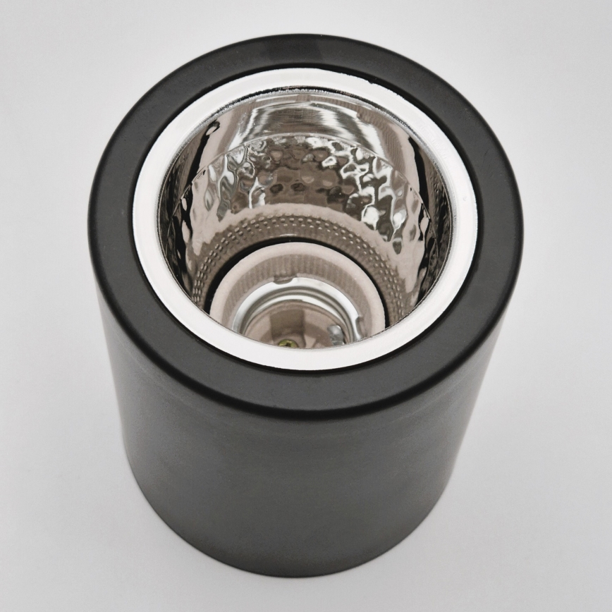 Oprawa punktowa LED TACO 1xE27/15W/230V czarna