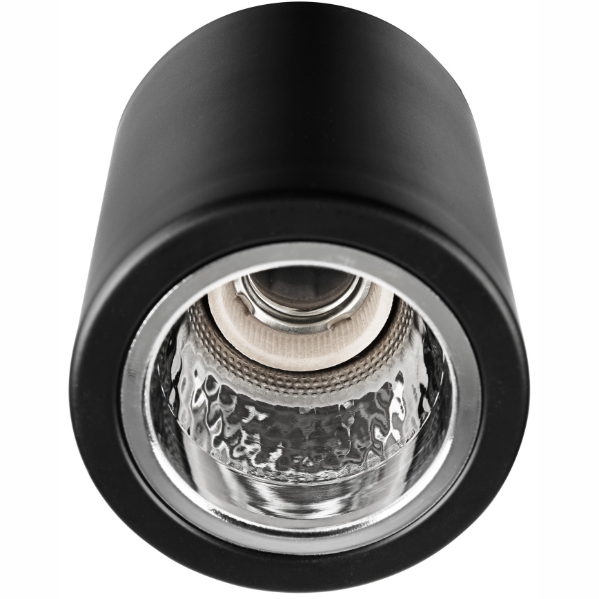 Oprawa punktowa LED TACO 1xE27/15W/230V czarna