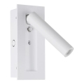 LED Oprawa ścienna punktowa LED/2W/230V 3000K biała