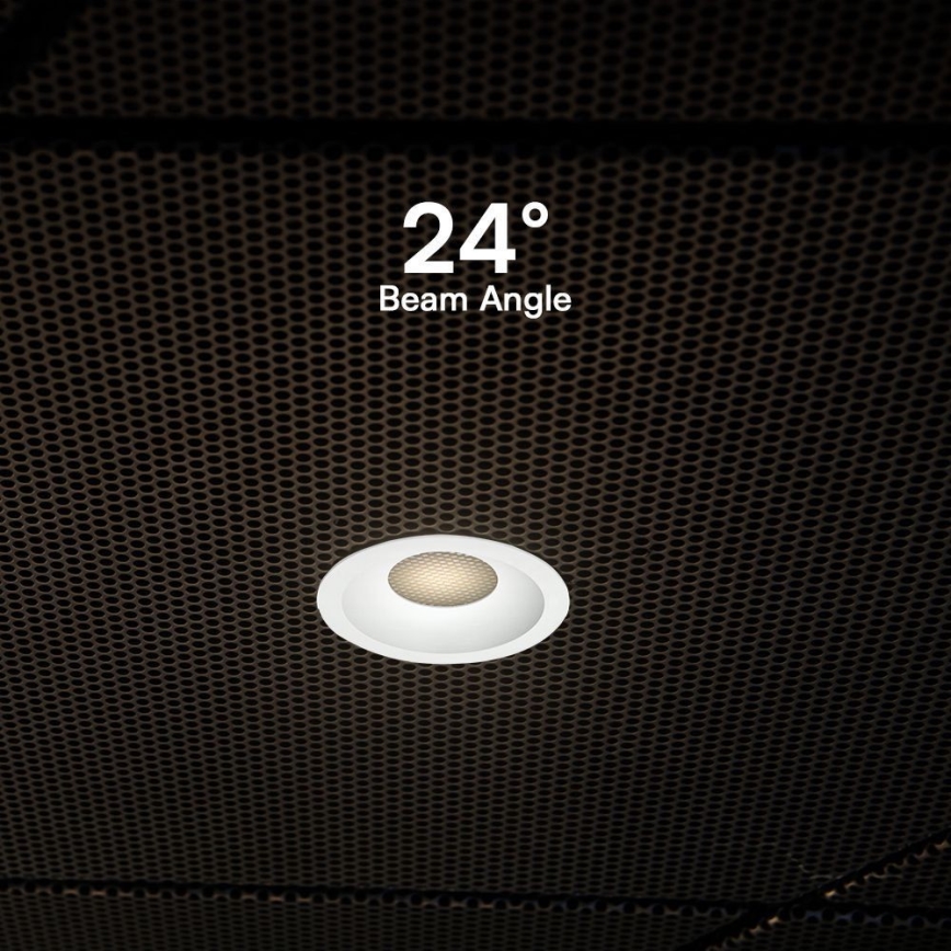Oprawa sufitowa LED LED/24W/230V 3000/4000/6400K Ø 13,5 cm biała